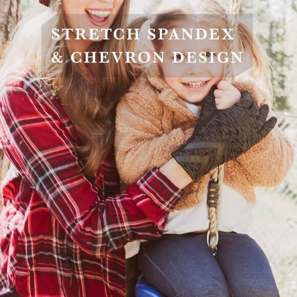 Isotoner Womens Spandex Touchscreen Cold Weather Gloves Warm Fleece Lining - Picture 4 of 4